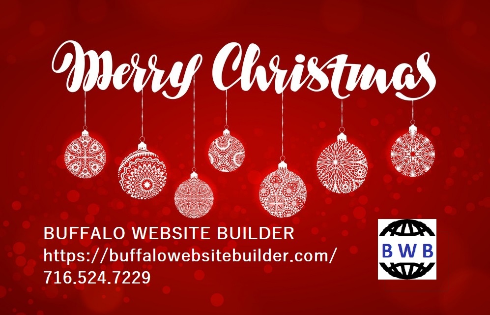 BWB - Buffalo Website Builder - Buffalo, NY - Website Design & SEO Services - Merry Christmas 2019