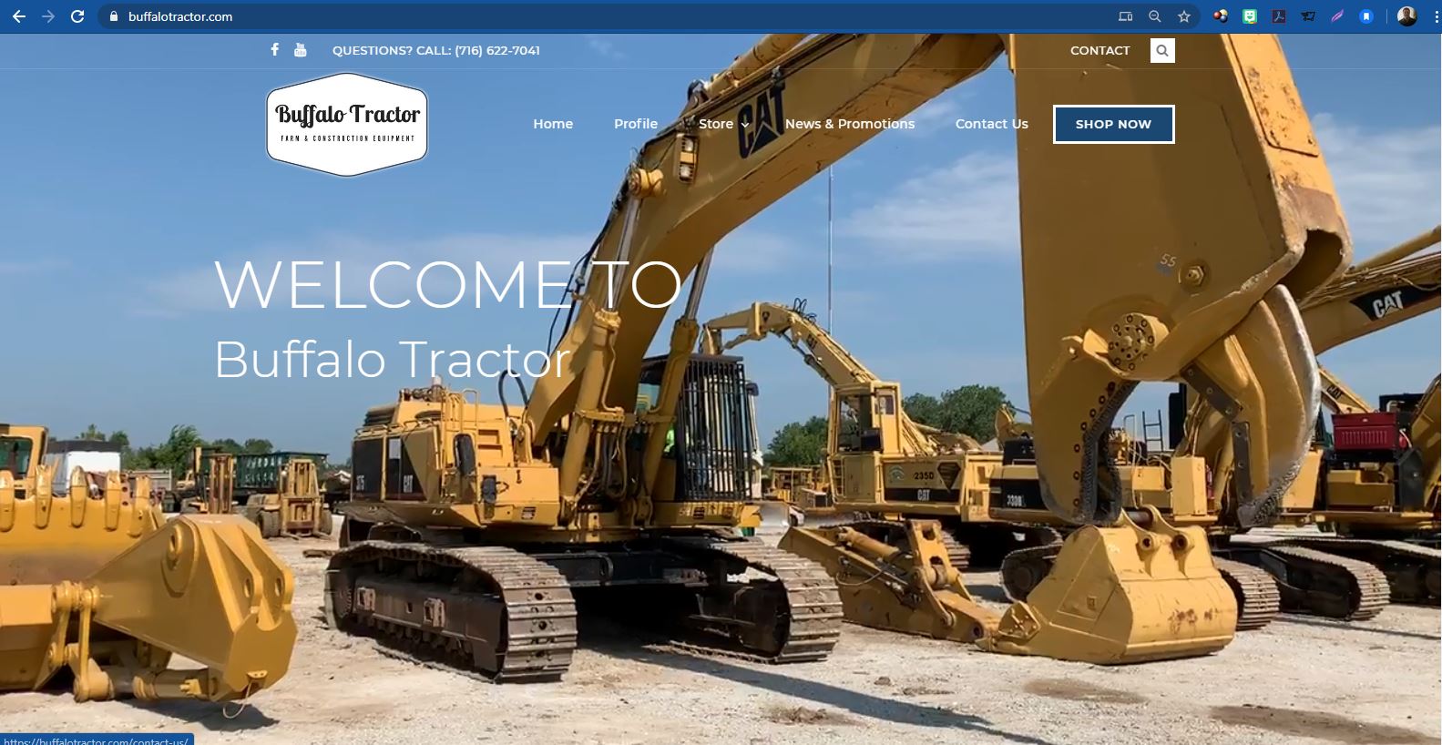 Buffalo Website Builder - Buffalo Tractor - Gallery Image 001
