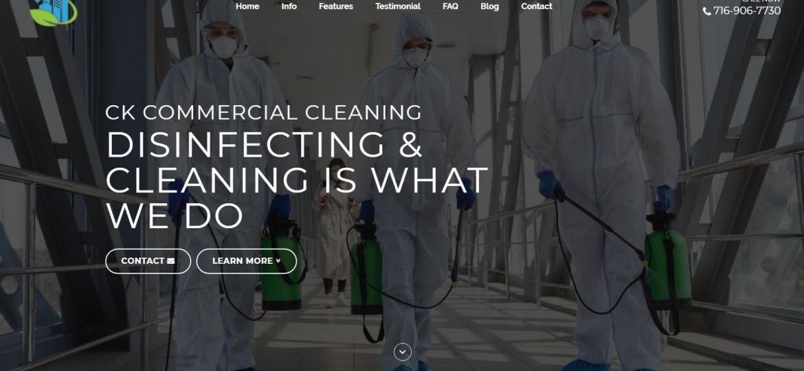 Buffalo Website Builder - CK Commercial Cleaning - Gallery Image 1