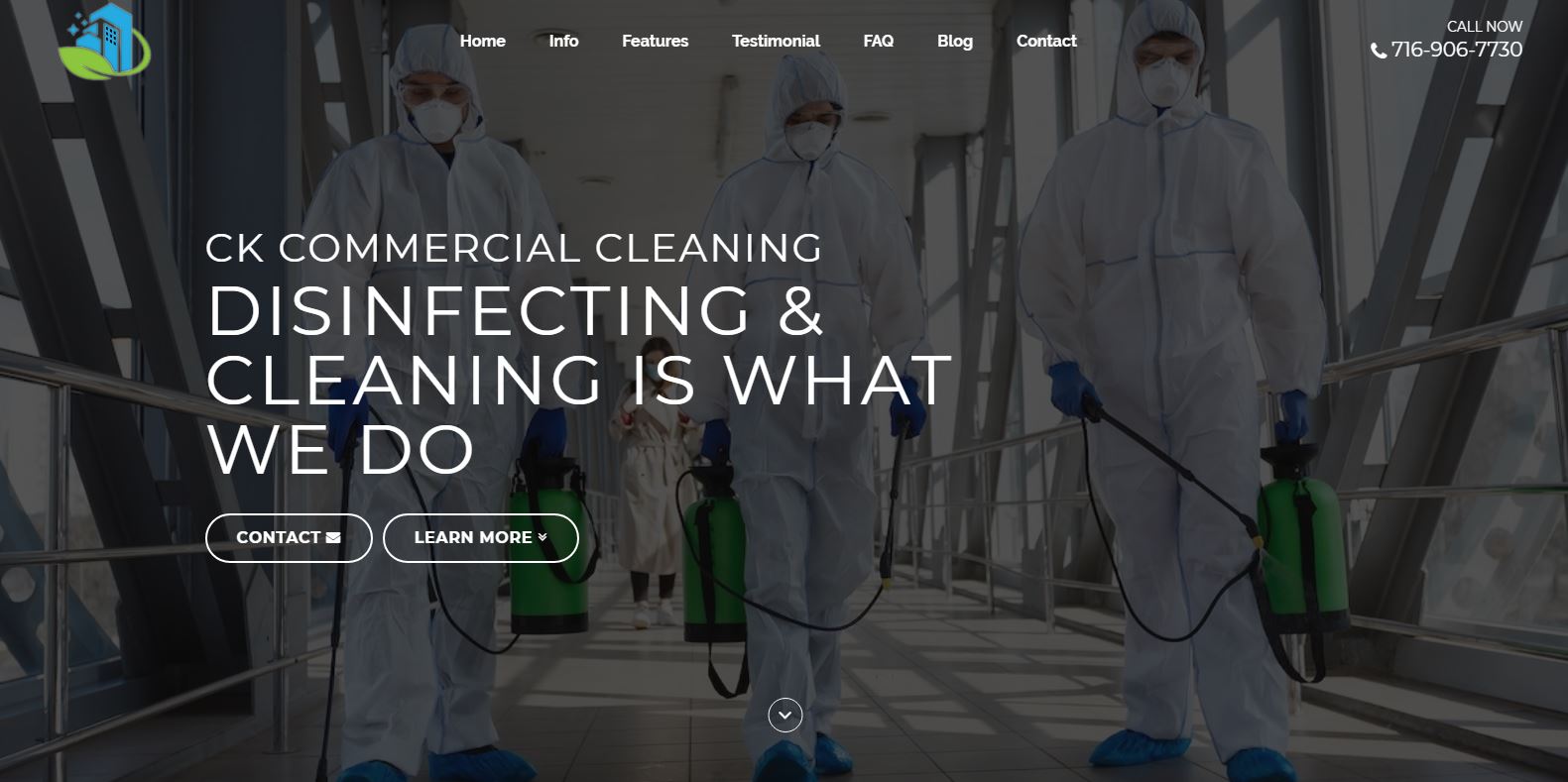Buffalo Website Builder - CK Commercial Cleaning - Gallery Image 1