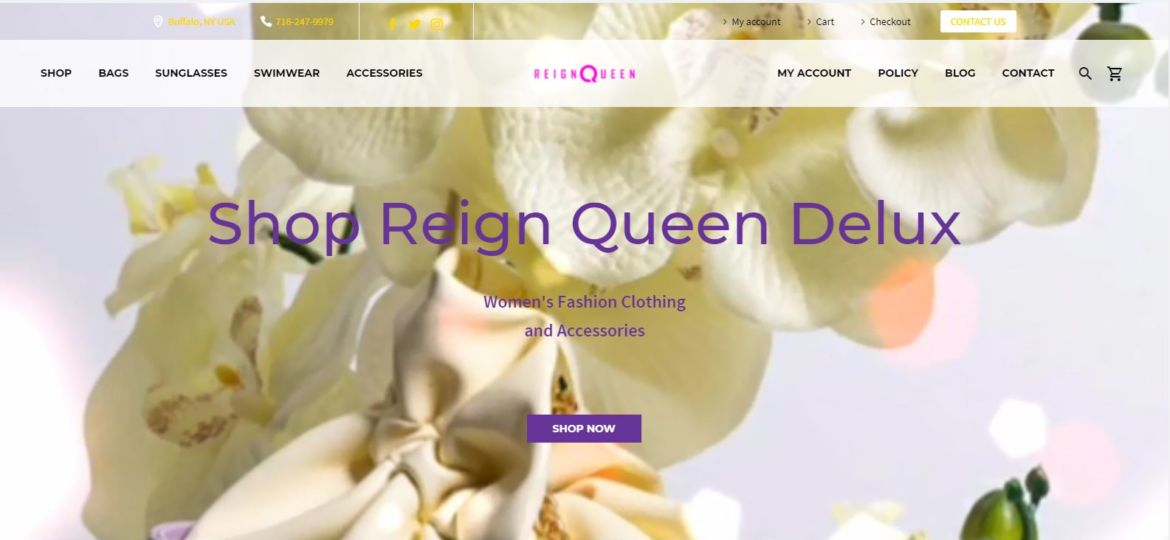 Buffalo Website Builder - Shop Reign Queen Delux - Gallery Image 200-1