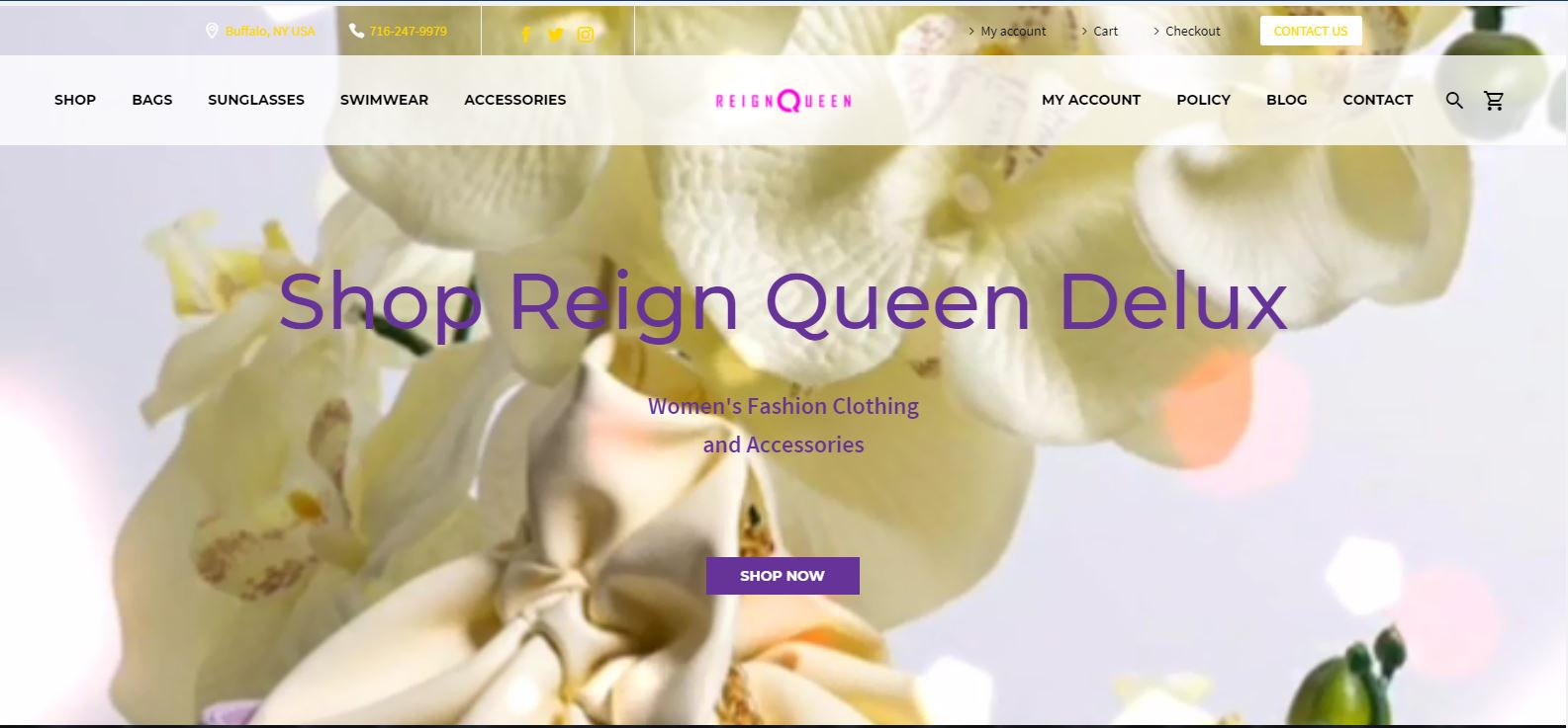 Buffalo Website Builder - Shop Reign Queen Delux - Gallery Image 200-1