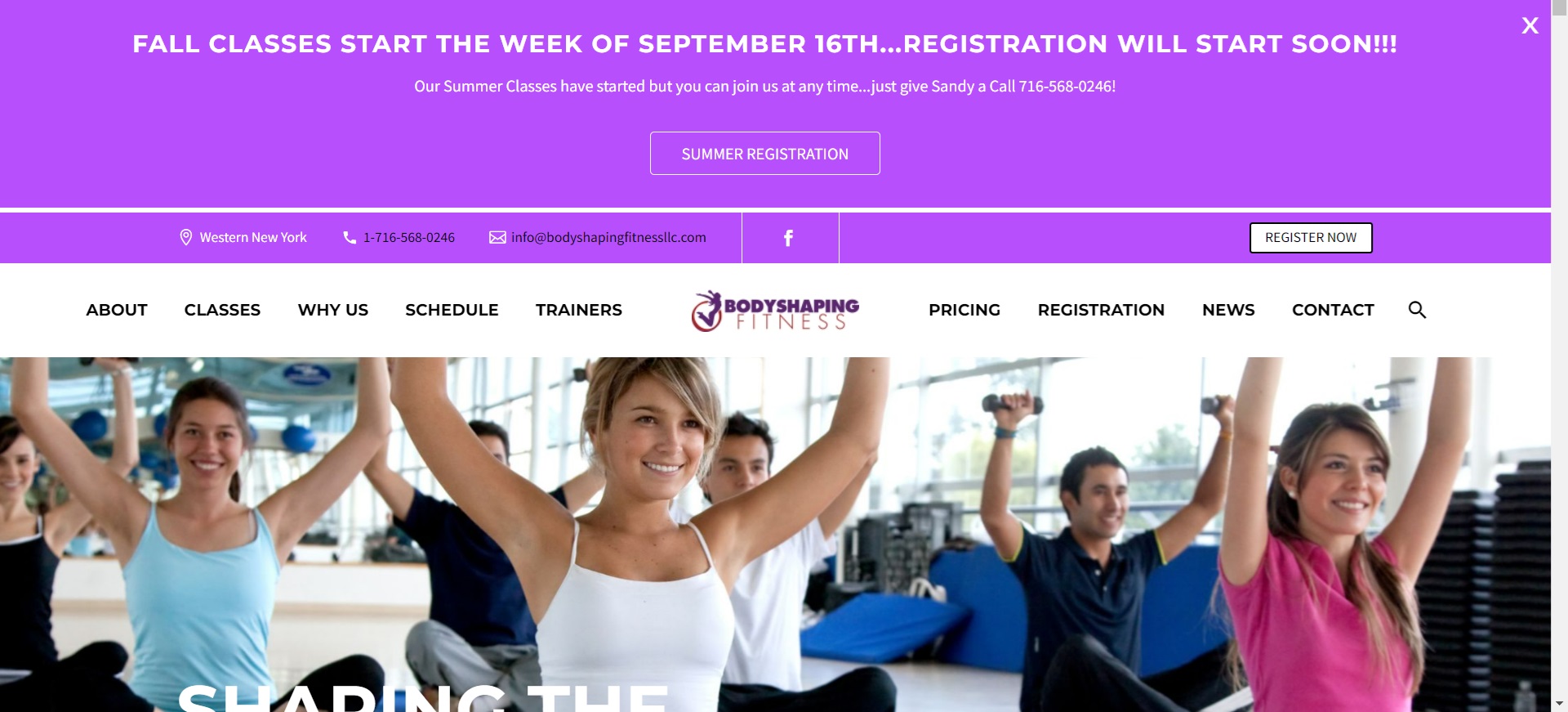 Buffalo Website Builder - Body Shaping Fitness - Image 0001