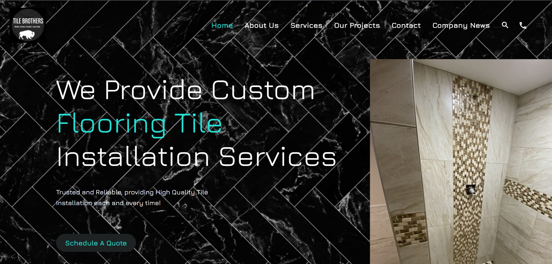 Buffalo Website Builder - Tile Brothers - Image 0001