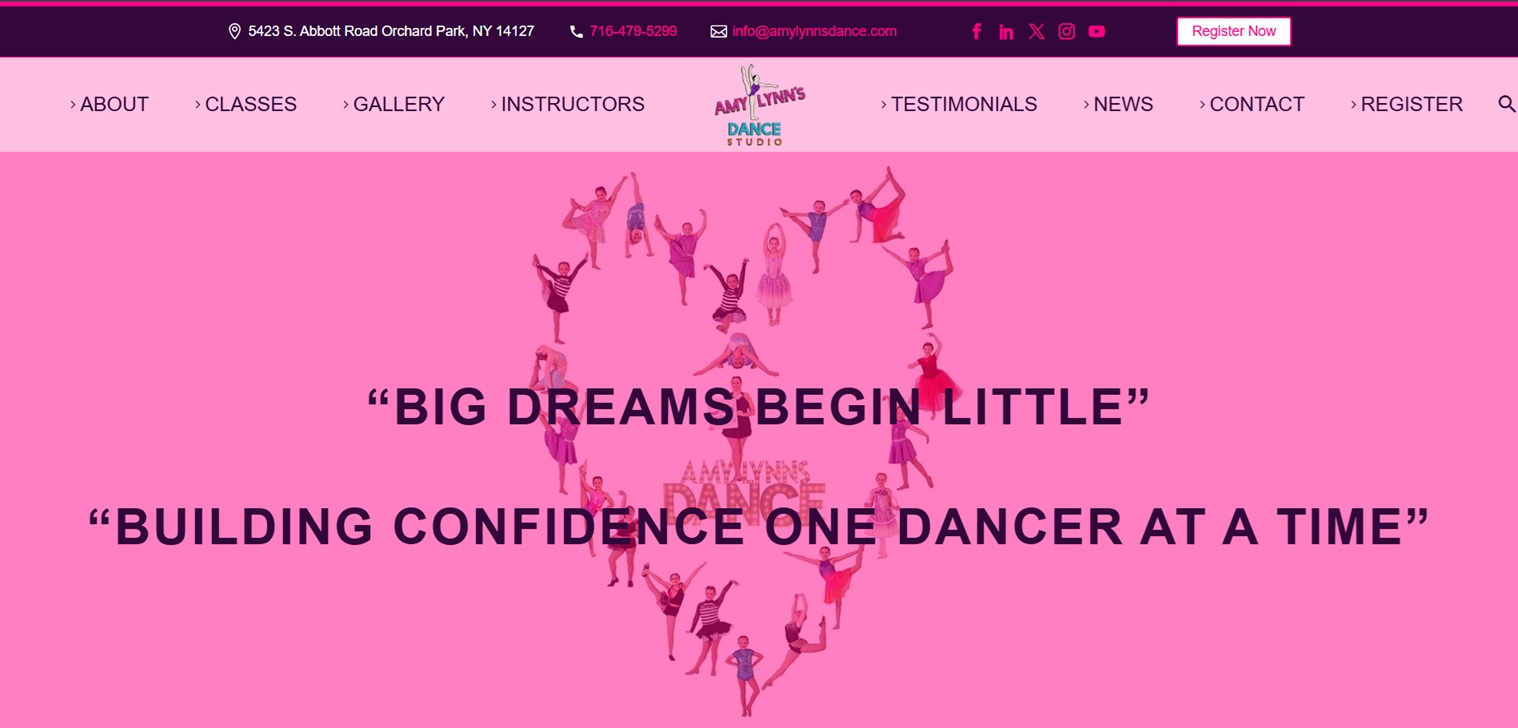 Buffalo Website Builder - Amy Lynns Dance - Image 0001